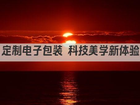 定制电子包装 时尚科技新体验