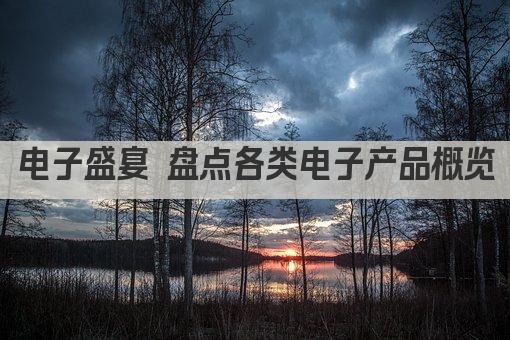 电子盛宴 盘点各类电子产品概览