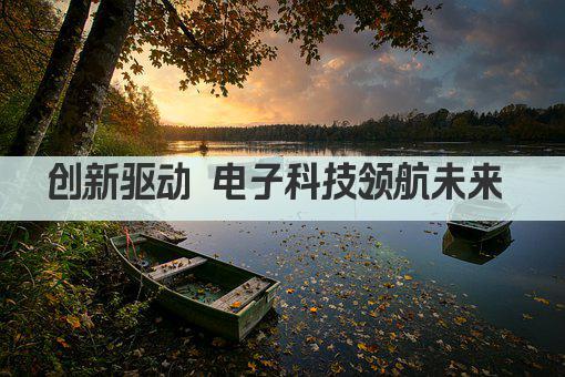 创新驱动 电子科技领航未来 