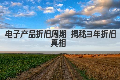 电子产品折旧周期 揭秘3年折旧真相 