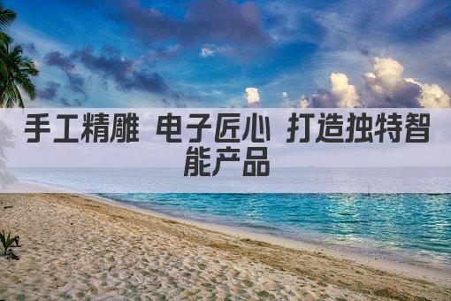 手工精雕 电子匠心 打造独特智能产品