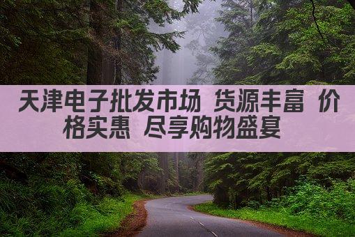 天津电子批发市场 一站式采购 品质保障 