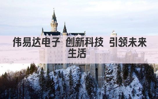 伟易达电子 创新科技 引领未来生活 