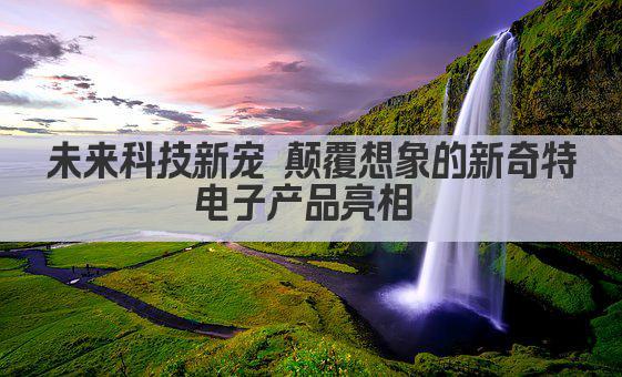 未来科技新宠 颠覆想象的新奇特电子产品亮相 