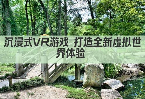 沉浸式VR游戏 打造全新虚拟世界体验 