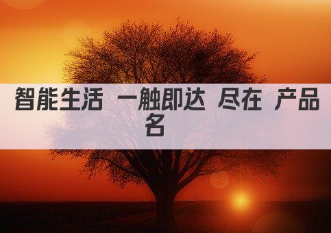 智能生活 尽在掌握 新品上市 抢购从速 