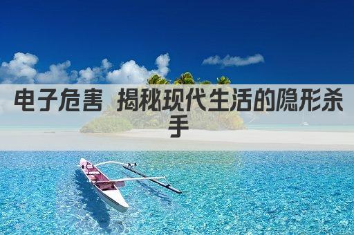 电子危害 揭秘现代生活的隐形杀手