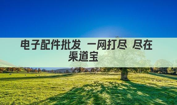 电子配件批发 一网打尽 尽在 渠道宝  