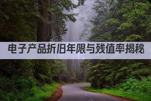 电子产品折旧年限与残值率揭秘