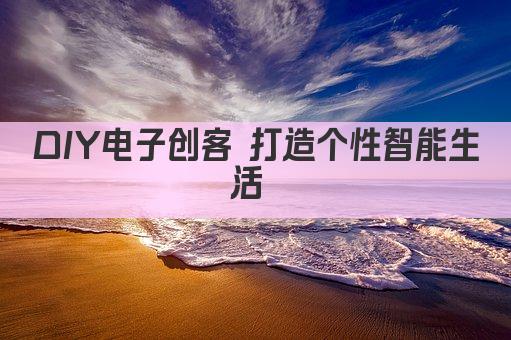 DIY电子创客 打造个性智能生活 