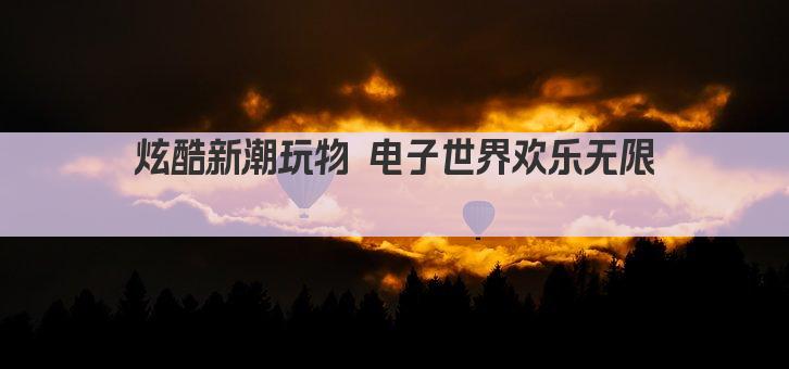炫酷新潮玩物 电子世界欢乐无限 